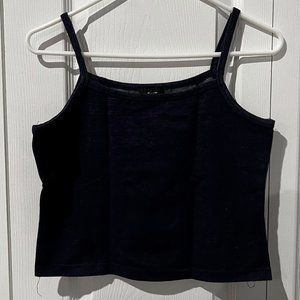 Glitter Blue Tank Top